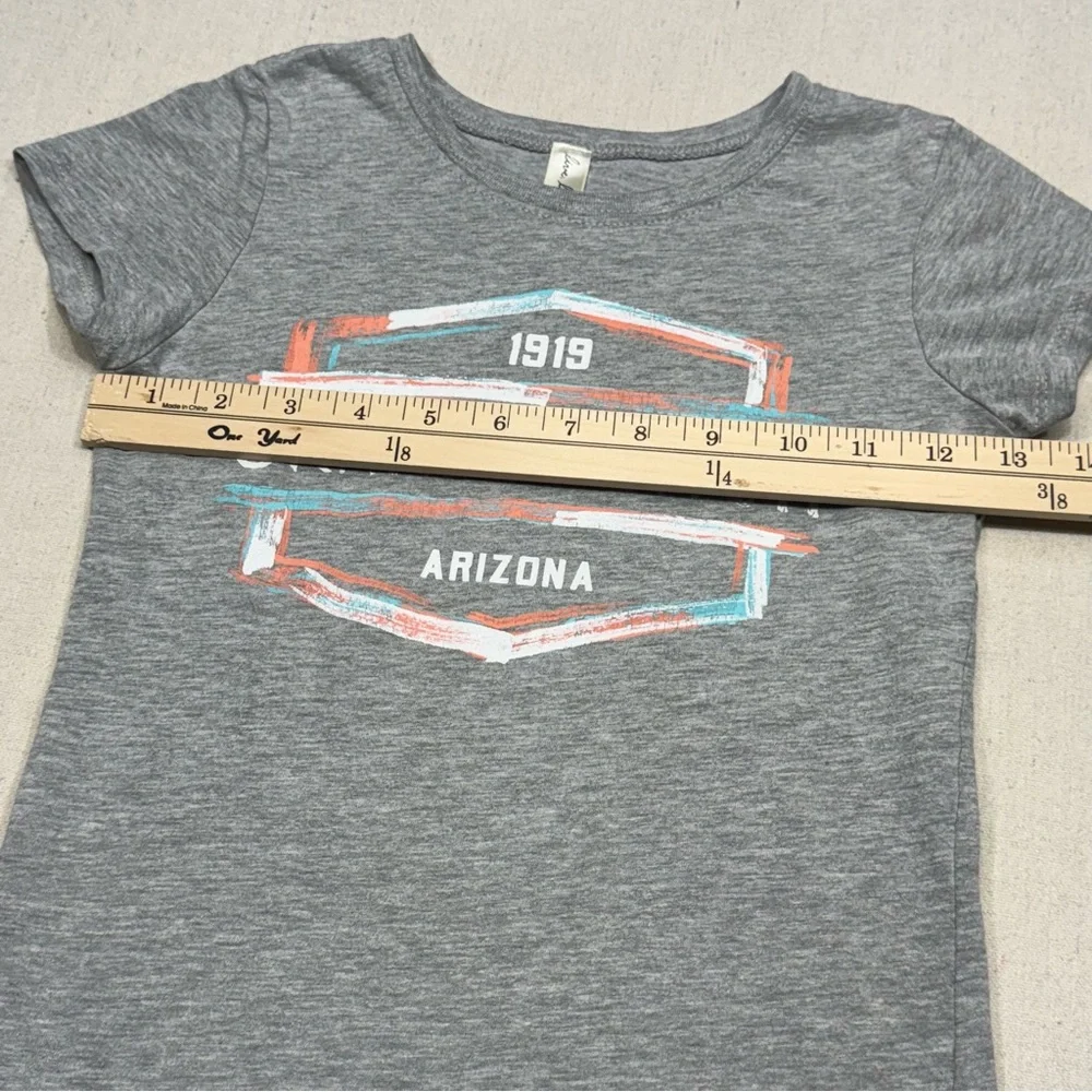 Ouray Gray Girls Tee with Grand Canyon Design - Size Medium